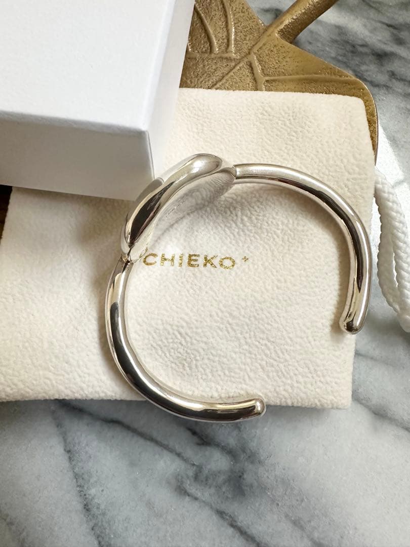 【新品未使用】Chieko+ チエコプラス Lulu bangle シルバー