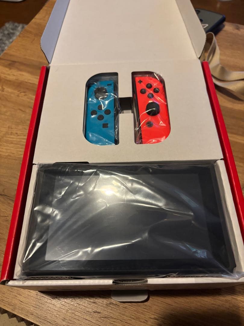 Nintendo Switch 本体 青/オレンジ　新品　強化版