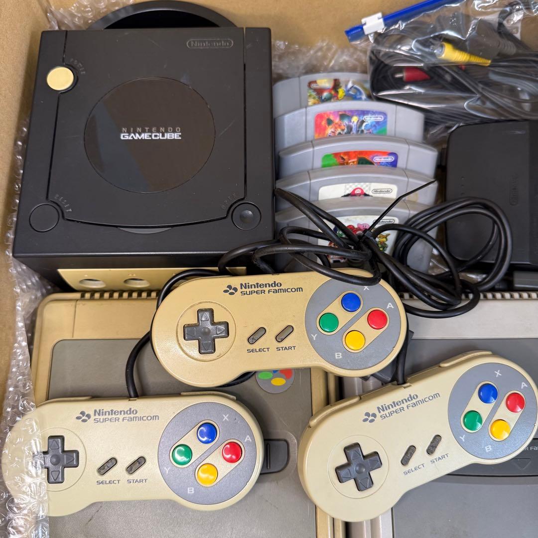 【ジャンク品】ゲームキューブ　64　SFC　まとめ売り　動作未確認　現状渡し