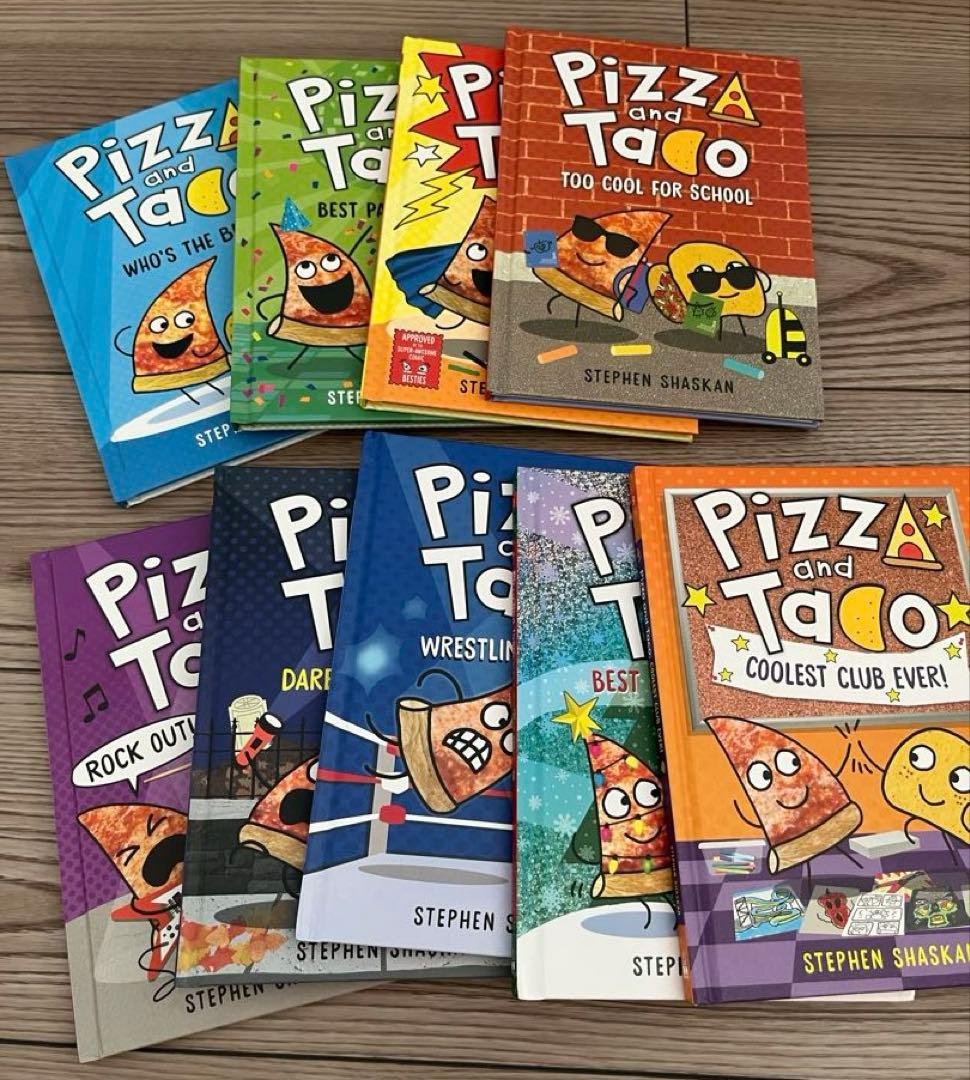 Pizza and Taco 全9巻セット comic book 英語　知育