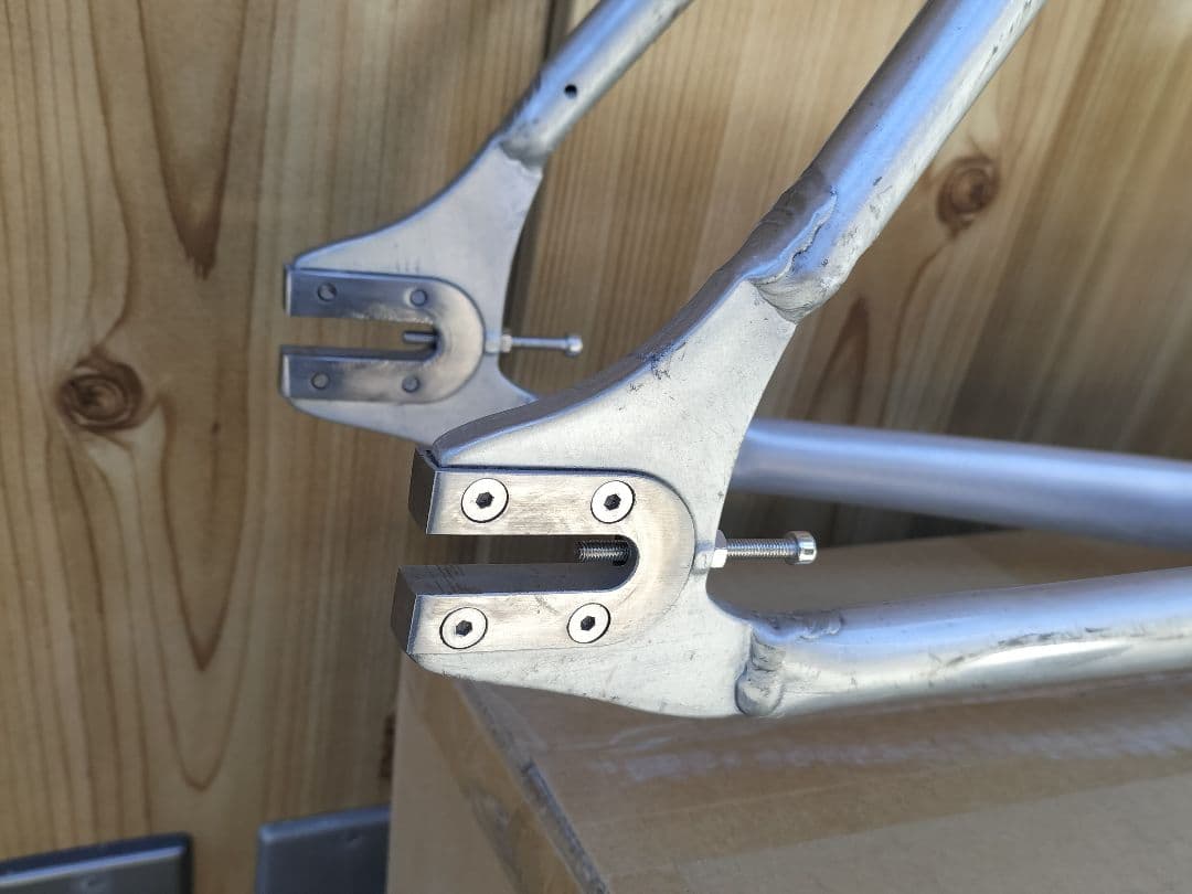 ピスト トラック フレーム カーボンフォーク