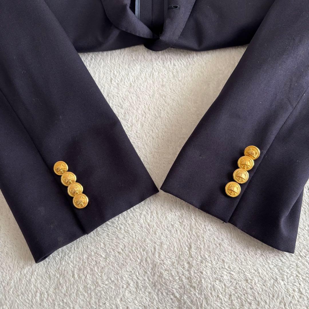 POLO RALPH LAUREN ポロラルフローレン 金ボタン 紺ブレ L