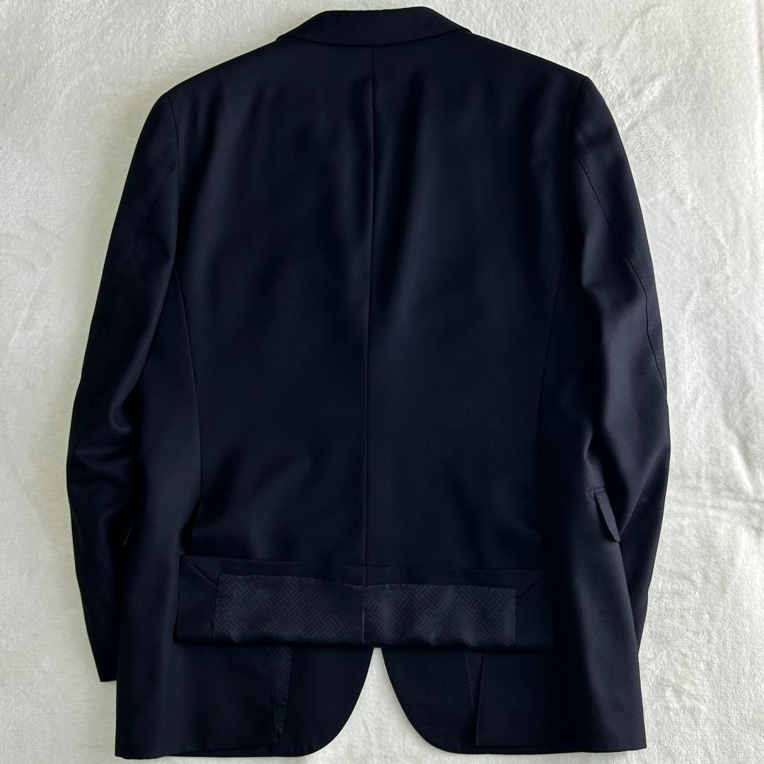 未使用級 ポールスチュアート ウール 銀ボタン 紺ブレザー 46Lジャケット