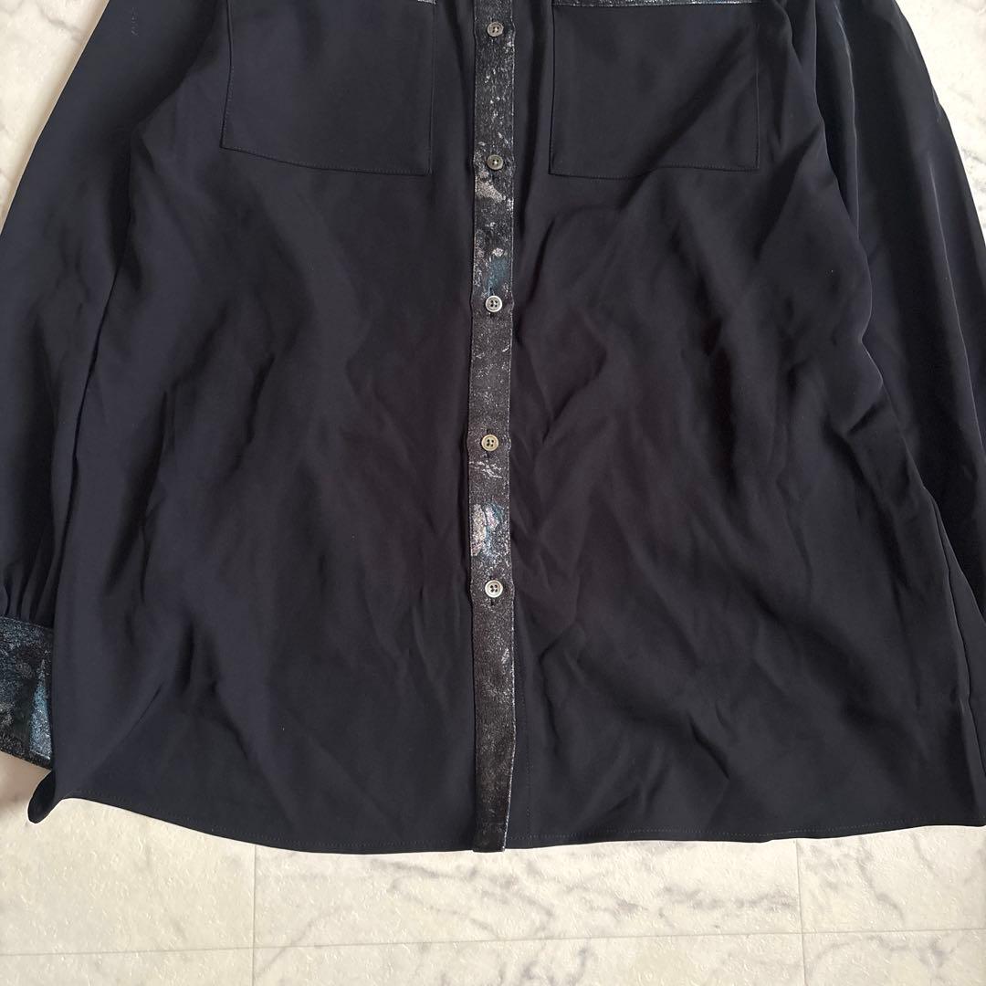 HARE ハレ ラメアートジャガードキリカエシャツ