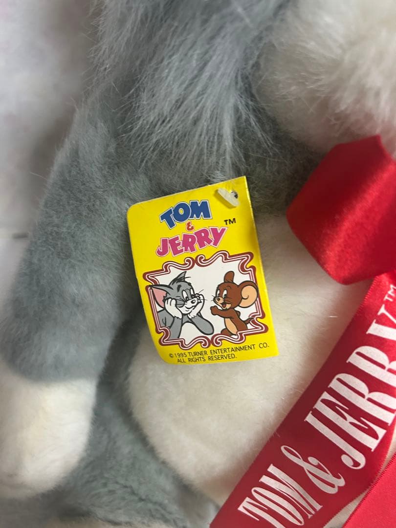 【希少】トムとジェリー BIGぬいぐるみ みちのく銀行　レトロ