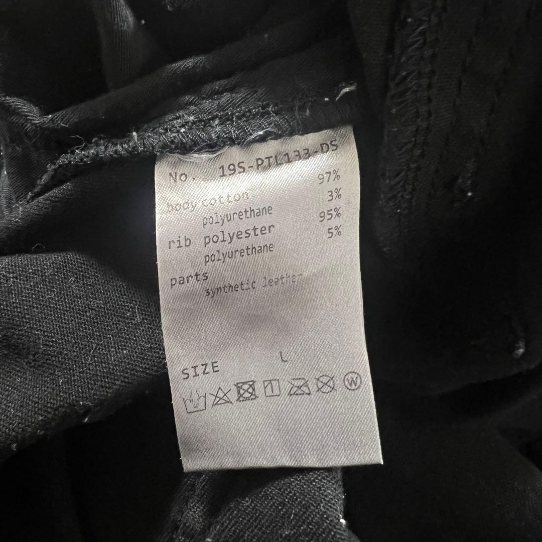 パンツ Danke Schon ZIP CARGO PANTS Black 32