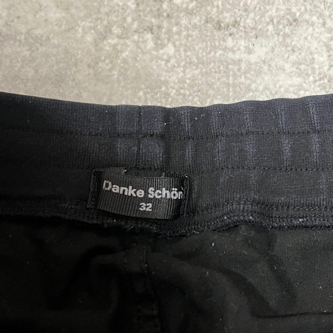 パンツ Danke Schon ZIP CARGO PANTS Black 32