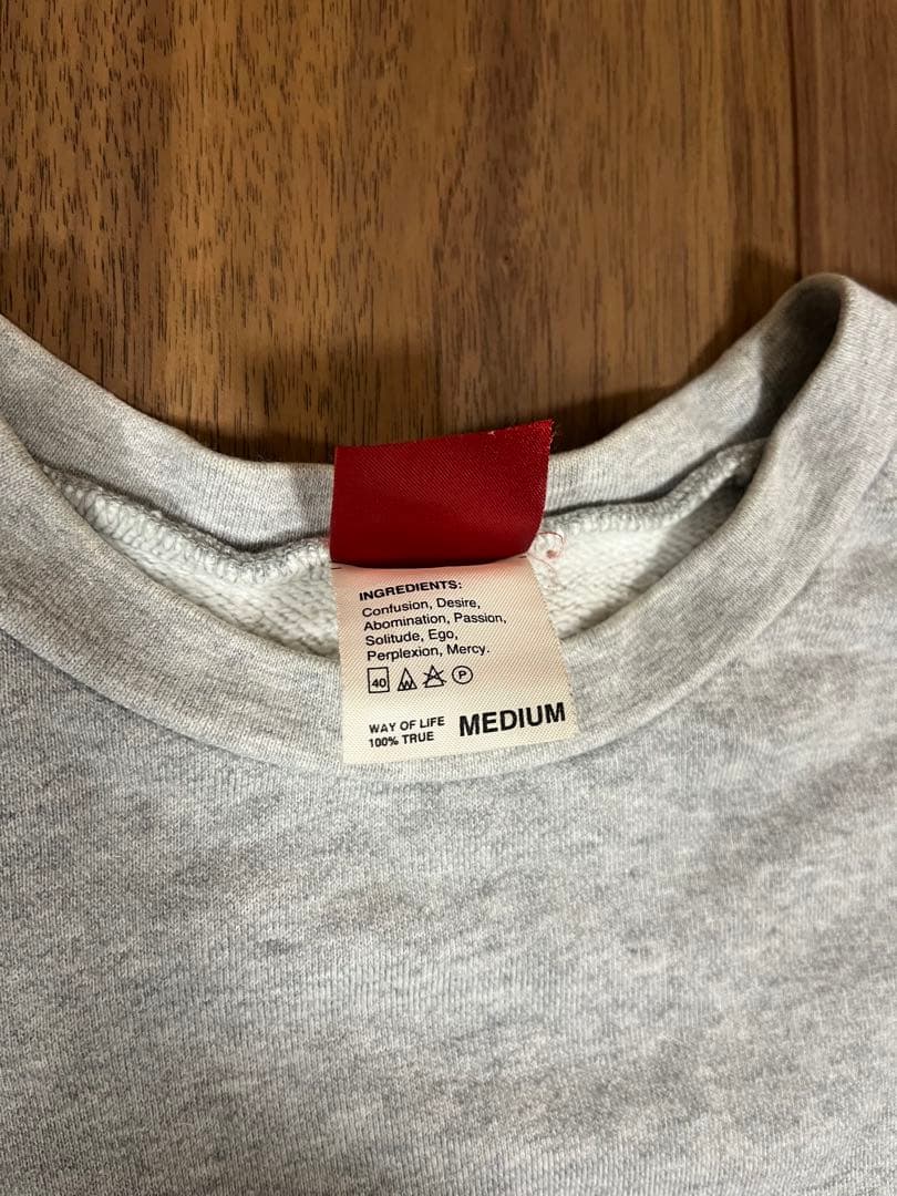 【WTAPS】15AW URBAN TERRITORY ロゴスウェット グレー