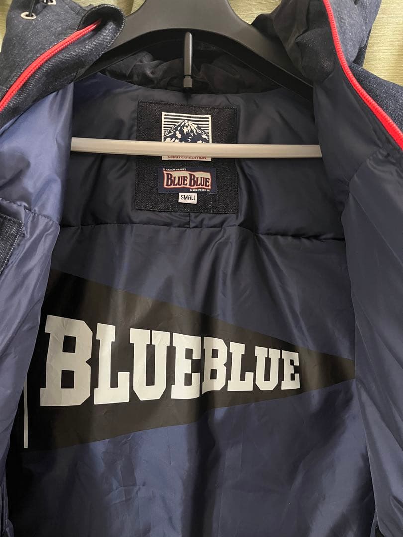 BLUE BLUE MT.RAINER DESIGN ダウンジャケット S