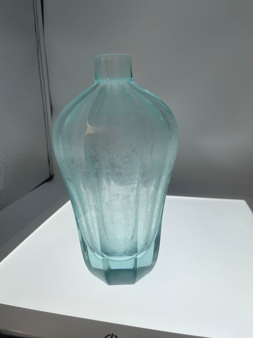 モーゼル アールデコ 八角形ベース アレキサンドライト 希少 チェコ製