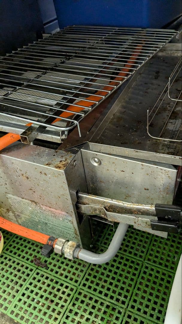 リンナイ ガス赤外線グリル RGA-404B LPガス 屋台 キャンプ キッチン