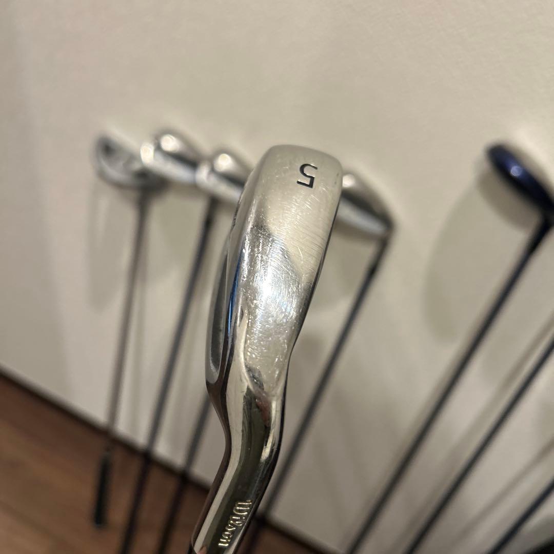 Tiara EXレディースL 9本　右利き　ウィルソン　ゴルフセット