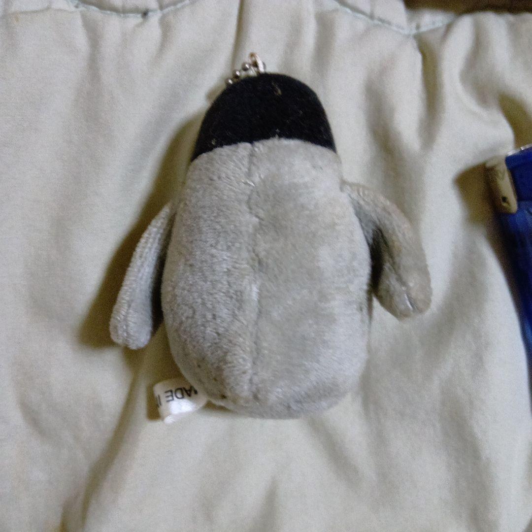 ペンギン ぬいぐるみ キーチェーン付き
