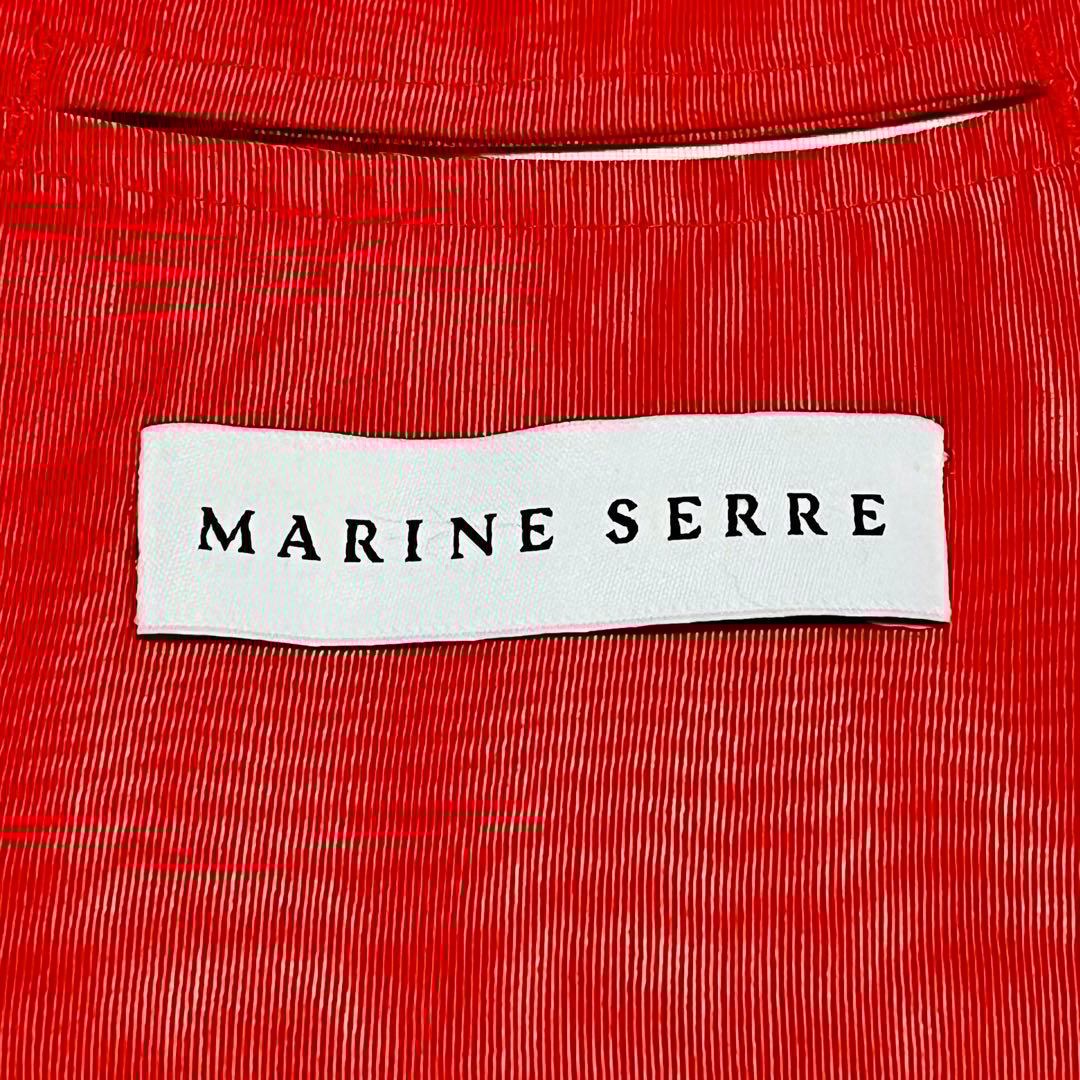 MARINE SERRE マリーンセル シングルライダースジャケット 18SS