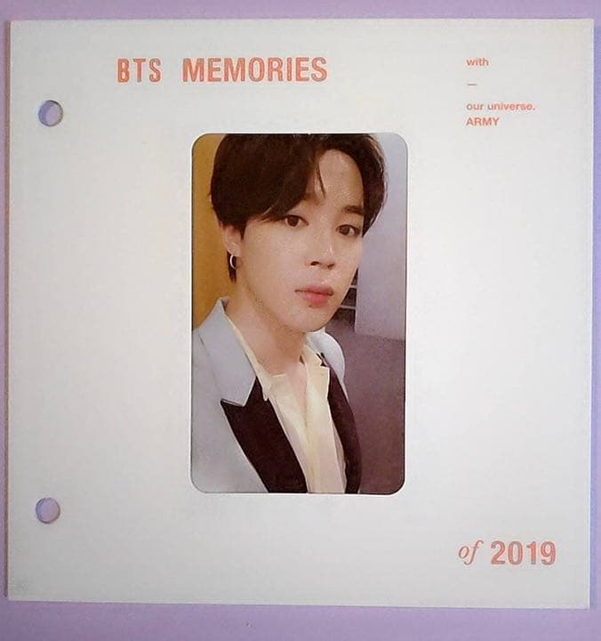 BTS MEMORIES 2019 ジミン JIMIN トレカ