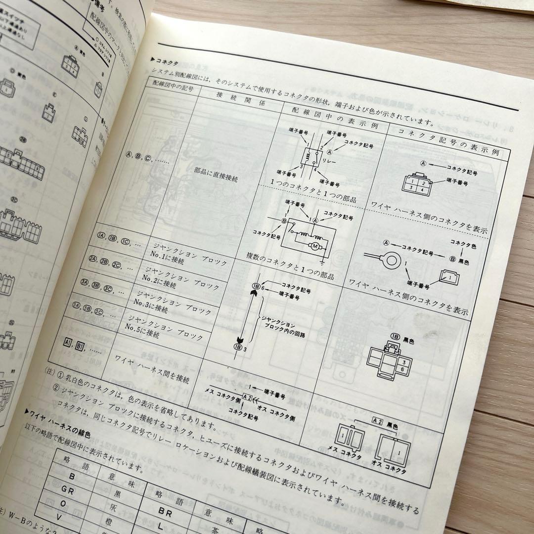 レア トヨタマークⅡ チェイサー クレスタ 配線図集 修理書など 3冊セット
