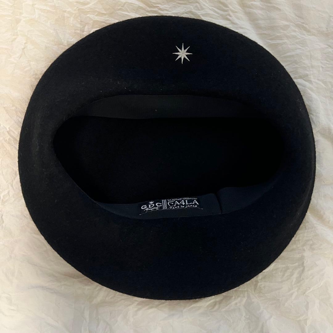 GDC×CA4LA ビッグベレー帽 ブラック カシラ 木村拓哉 キムタク kj
