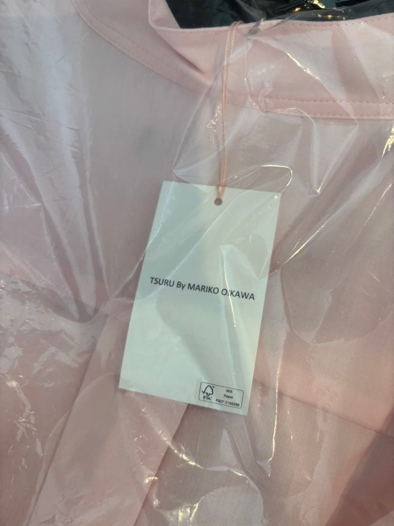 【未使用】TSURUbyMARIKO OIKAWAピンク ブラウス Tamara