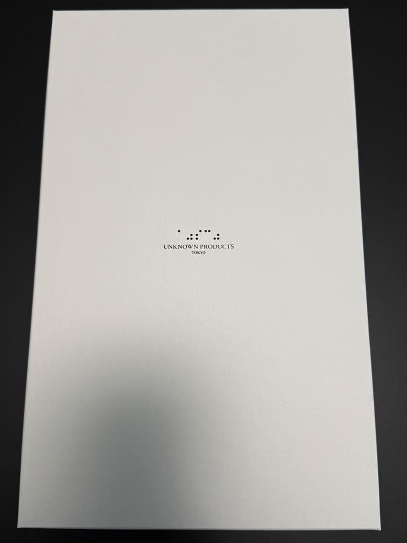 UNKNOWN PRODUCTS レザーペーパーバッグ（小）　マクミラン柄