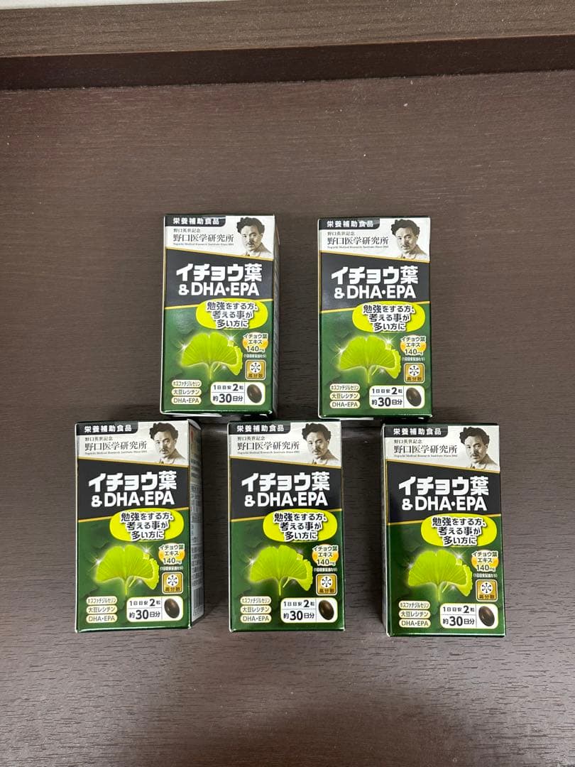 野口医学研究所 イチョウ葉&DHA・EPA 60粒 10個 国内正規品 新品