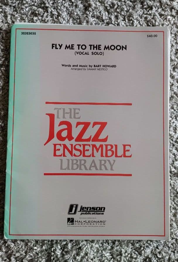 ボーカル　ビッグバンド譜面：FLY ME TO THE MOON