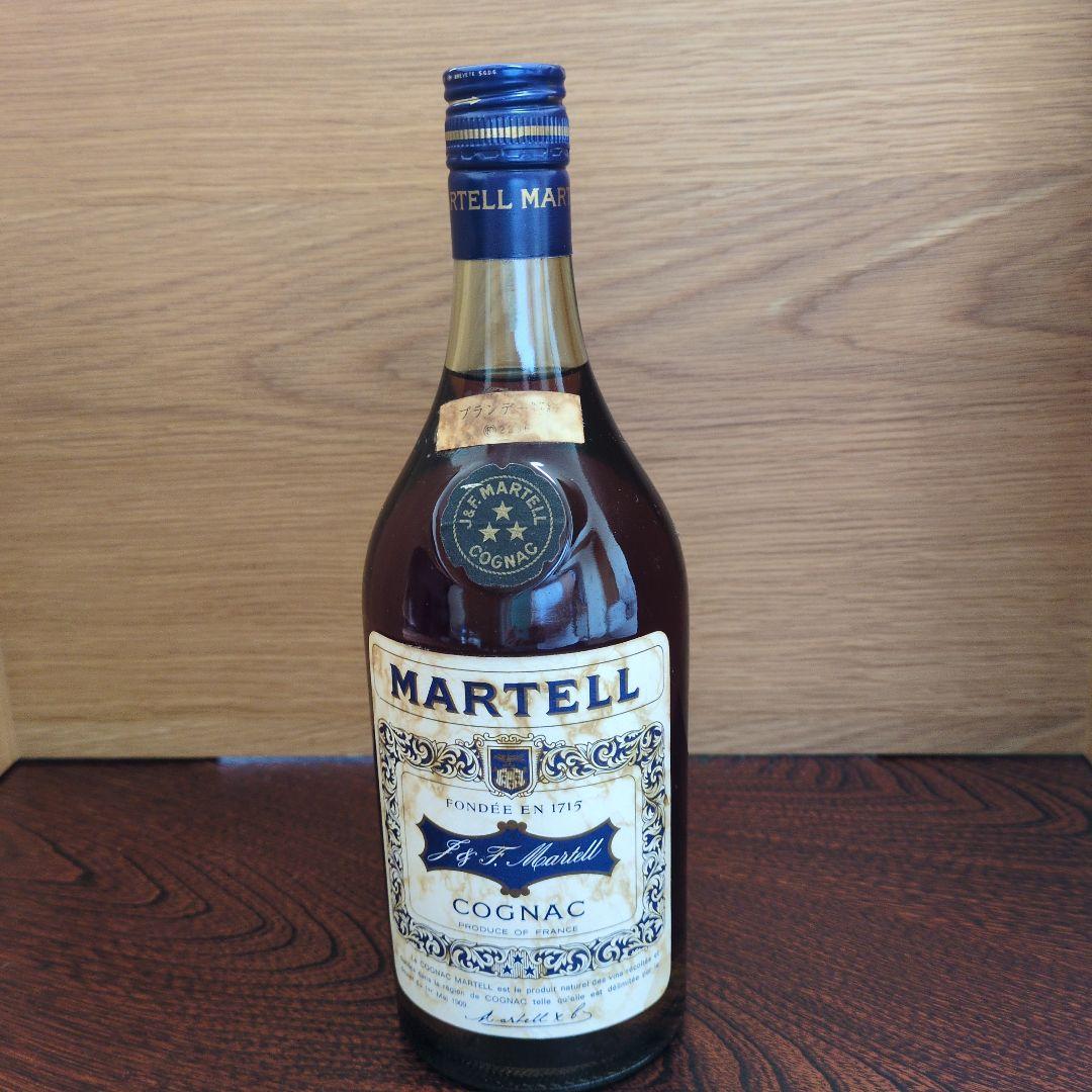 【古酒】マーテル　 スリースター　ブランデー　700ml　40%　未開栓