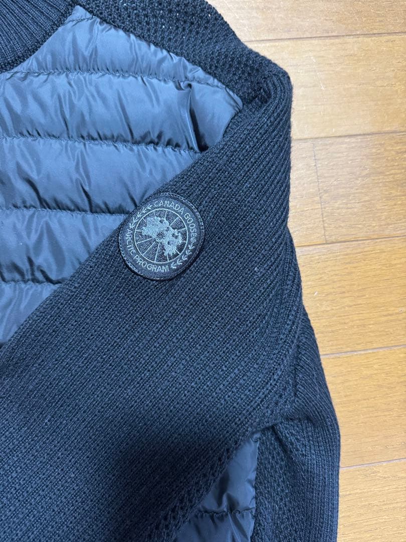 カナダグース   ハイブリッジニット BLACKLABEL