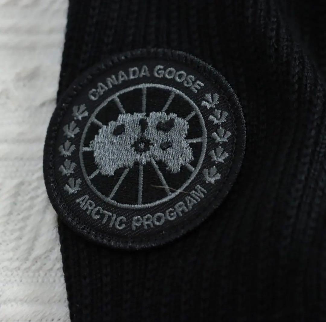 カナダグース   ハイブリッジニット BLACKLABEL