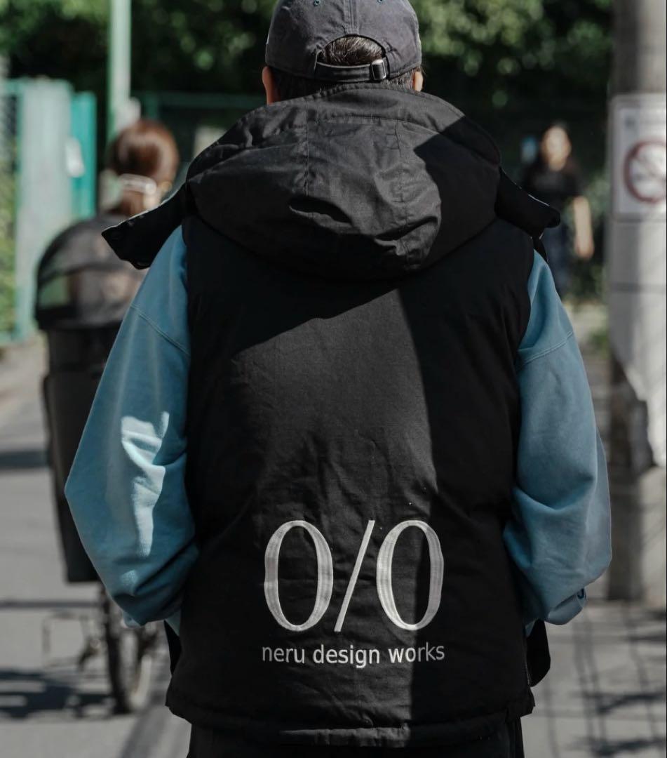 ネルデザインワークス リバーシブル難燃ダウンベスト2025ver