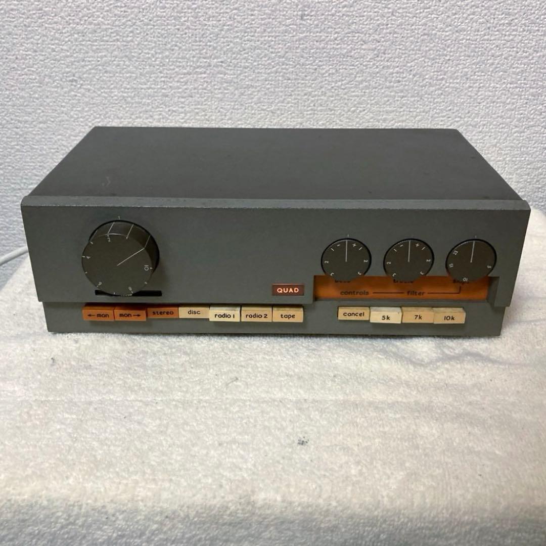 英国製 名作プリアンプQUAD33 メンテ済み動作品 アナログ盤好きな方に