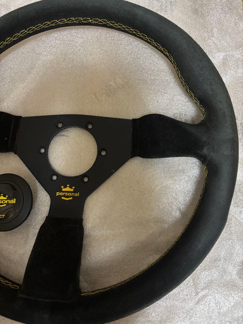 personalステアリング　　　　　　　　グリンタスエード　ナルディ