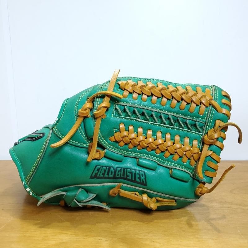 ミズノ フィールドグリスター 限定カラー グラスグリーン 児童用 軟式グローブ