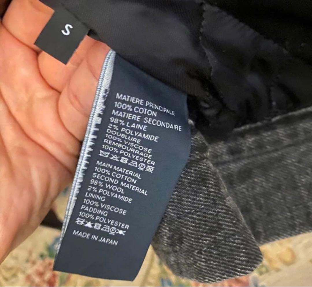 CELINE セリーヌ 21AW ルーズ ゼブラデニムジャケット