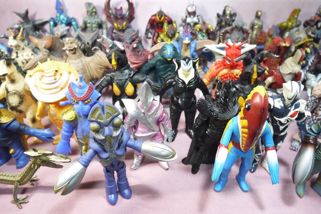 ウルトラ怪獣シリーズ　怪獣ソフビ　66体セット
