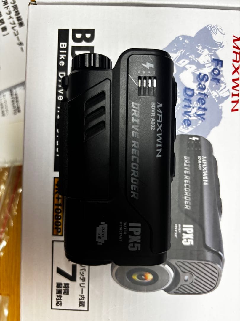 MAXWIN BDVR-A002 バイクドライブレコーダー（値下げ交渉可）