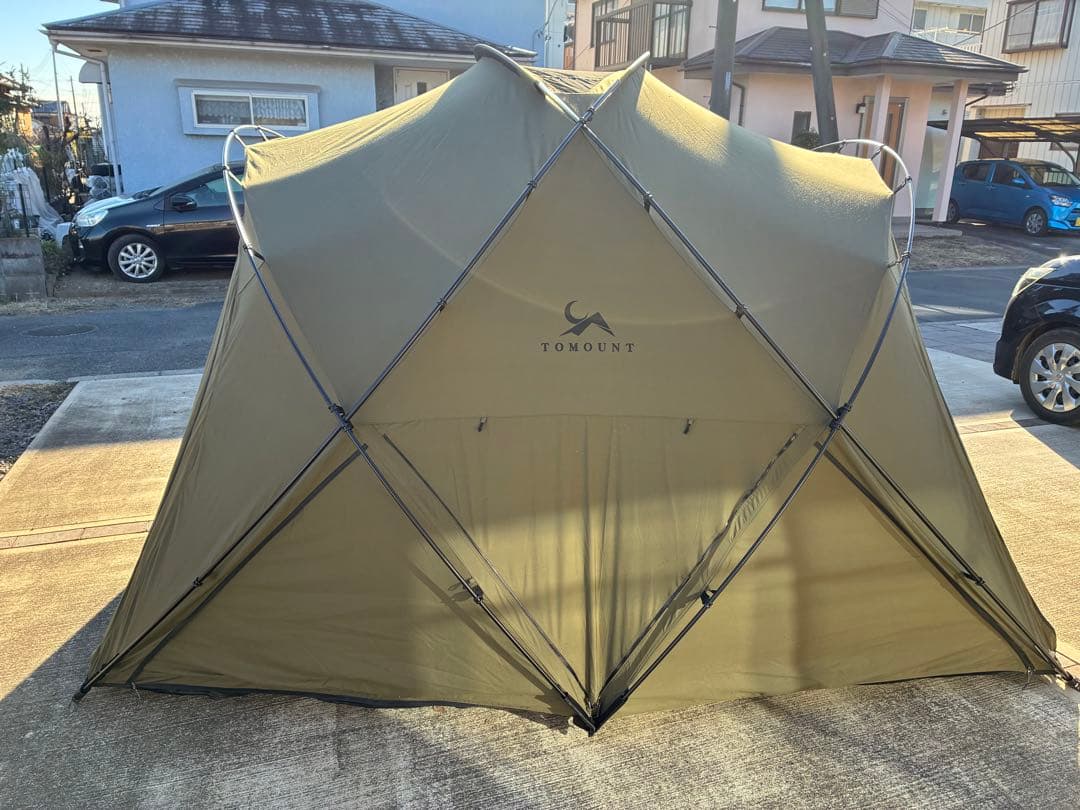 TOMOUNT G MOON-TC シェルタードームテント 2人用