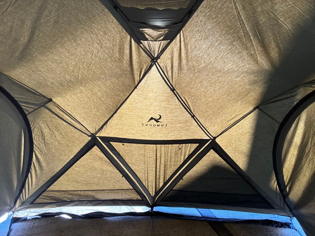 TOMOUNT G MOON-TC シェルタードームテント 2人用