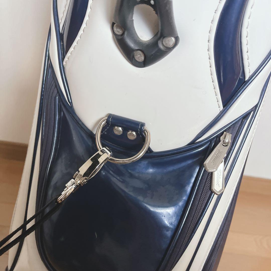 K134 Titleist タイトリスト エナメルキャディバッグ