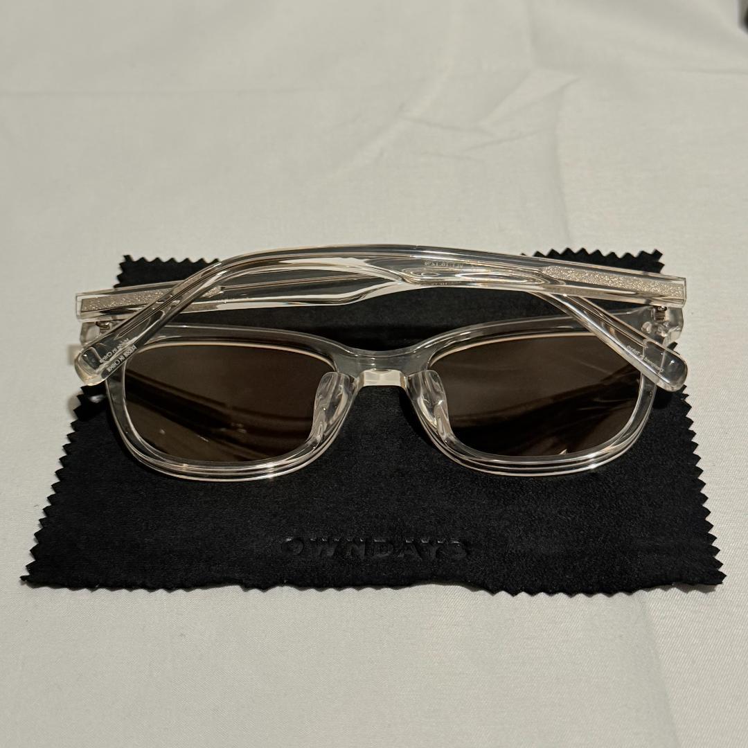 y*9様 キムタク着用　私物　OWNDAYS サングラス　ウェリントン　調光サン