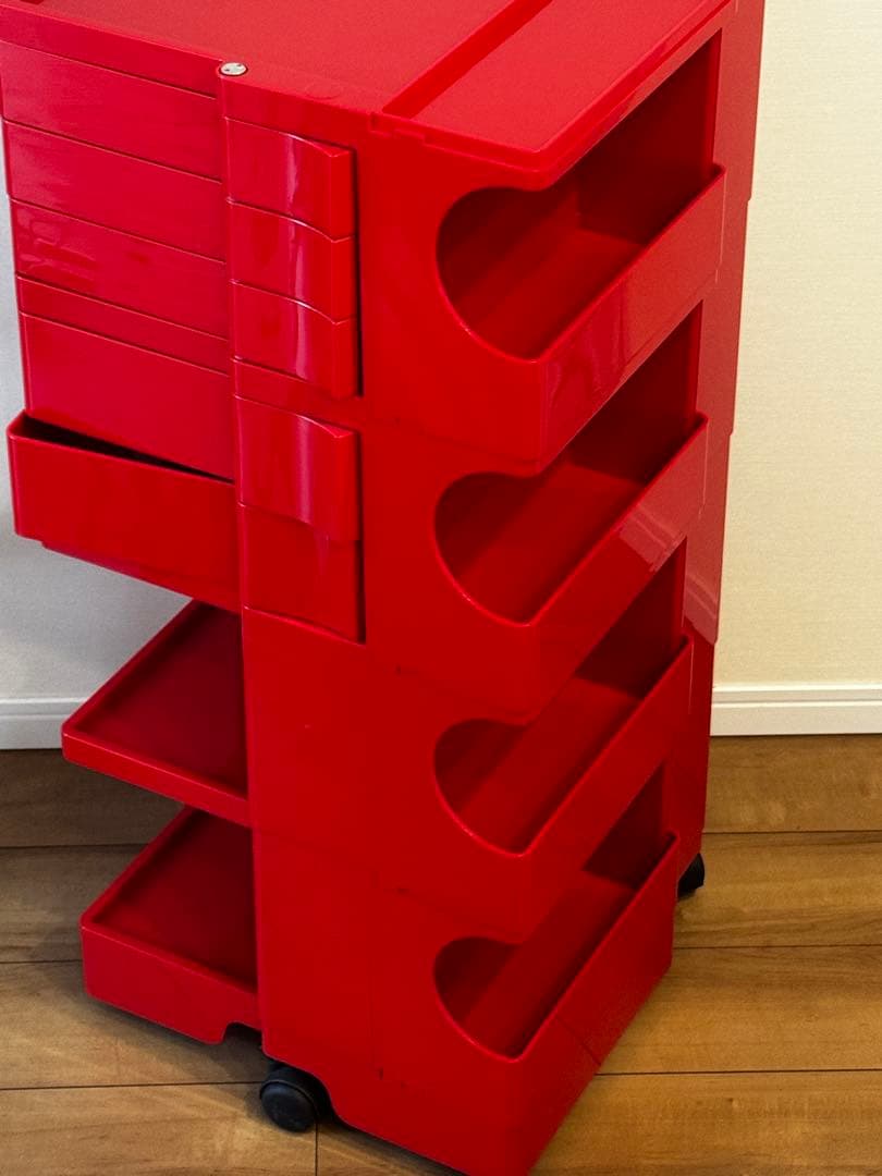 ル*ス様 【美品】ボビーワゴン B-LINE 4段5トレー