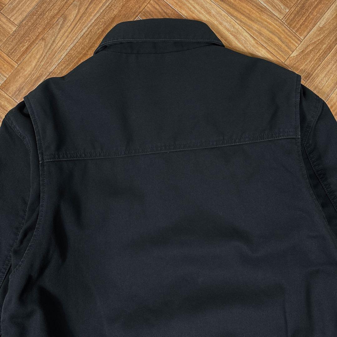 ポロジーンズカンパニー 111mjモデル ブラック コットンピケ トラッカー 黒