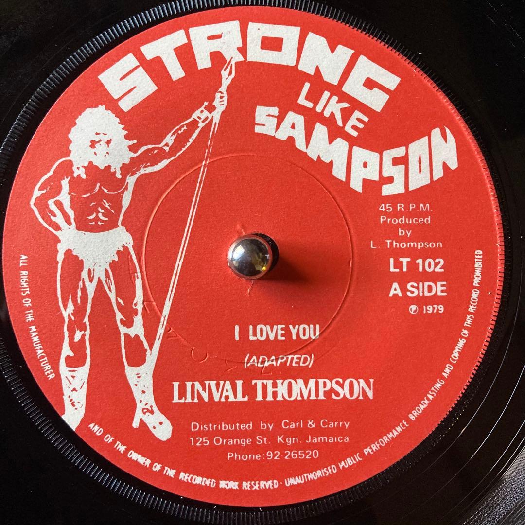 レゲエ LINVAL THOMPSON - I LOVE YOU / ラバーズ