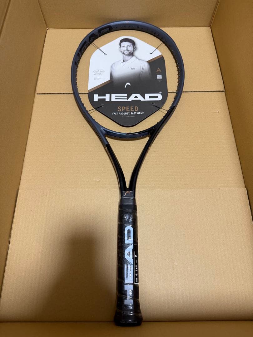 廃盤　新品未使用　ヘッド HEAD テニス SPEED MP BLK 2023