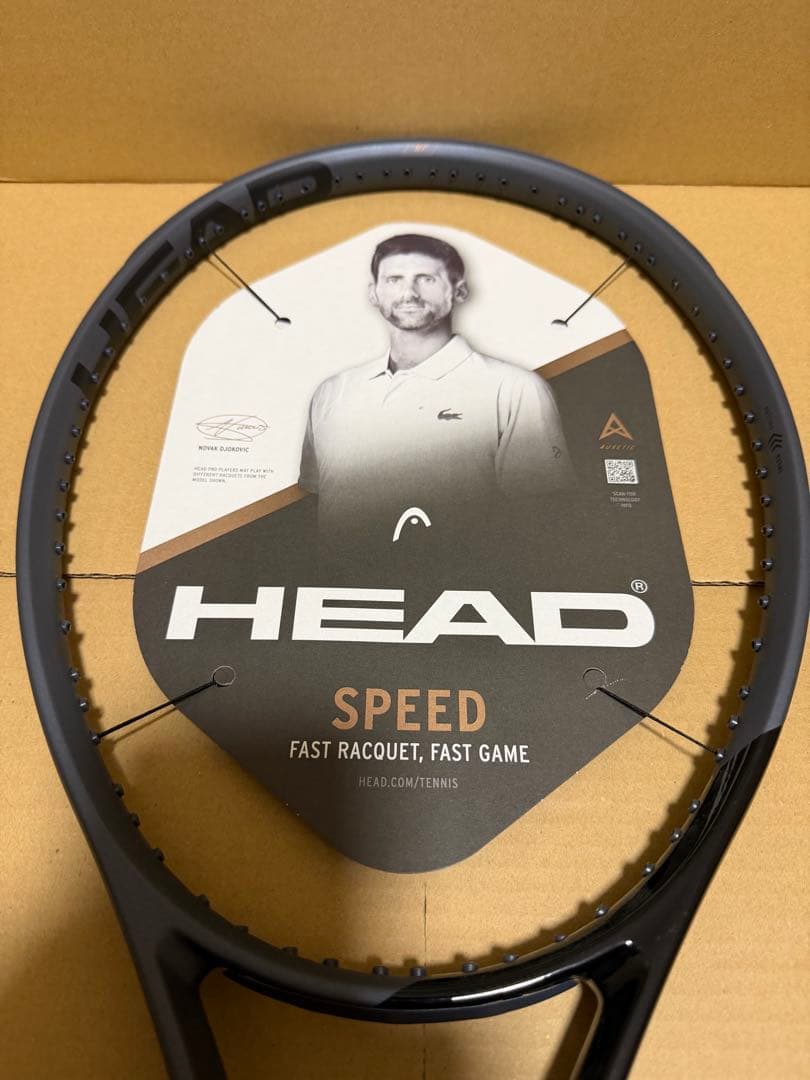 廃盤　新品未使用　ヘッド HEAD テニス SPEED MP BLK 2023