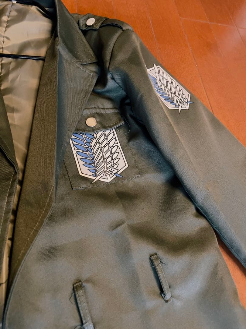 【進撃の巨人】ハンジ・ゾエ全身フルセット（ウィッグ&ブーツ付き）Mサイズ