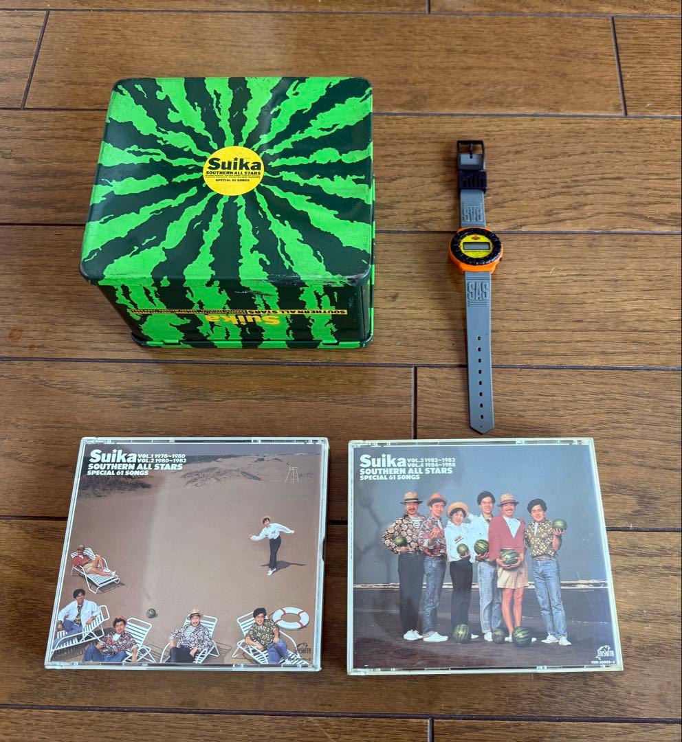 サザンオールスターズ Suika すいか （訳ありおまけ付き　デジタル腕時計）