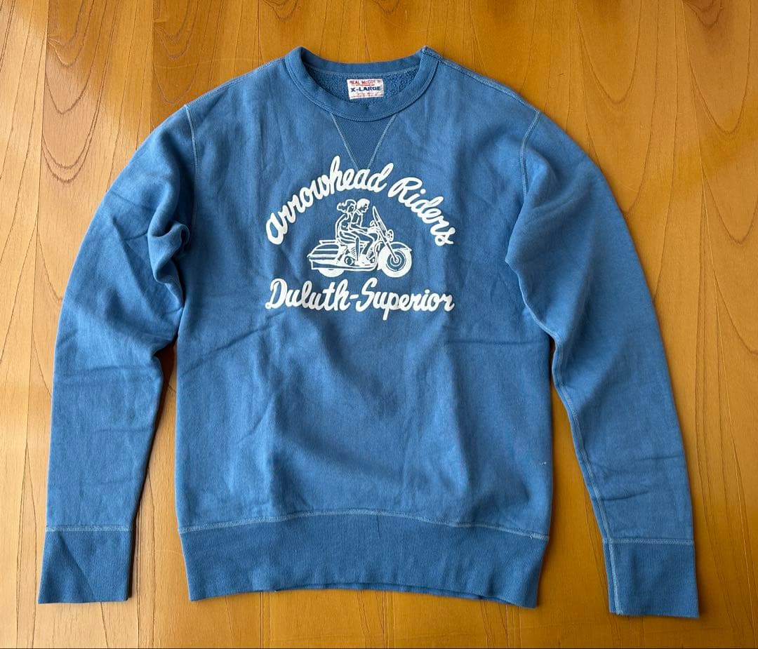 ザリアルマッコイズ 前V スウェット XL