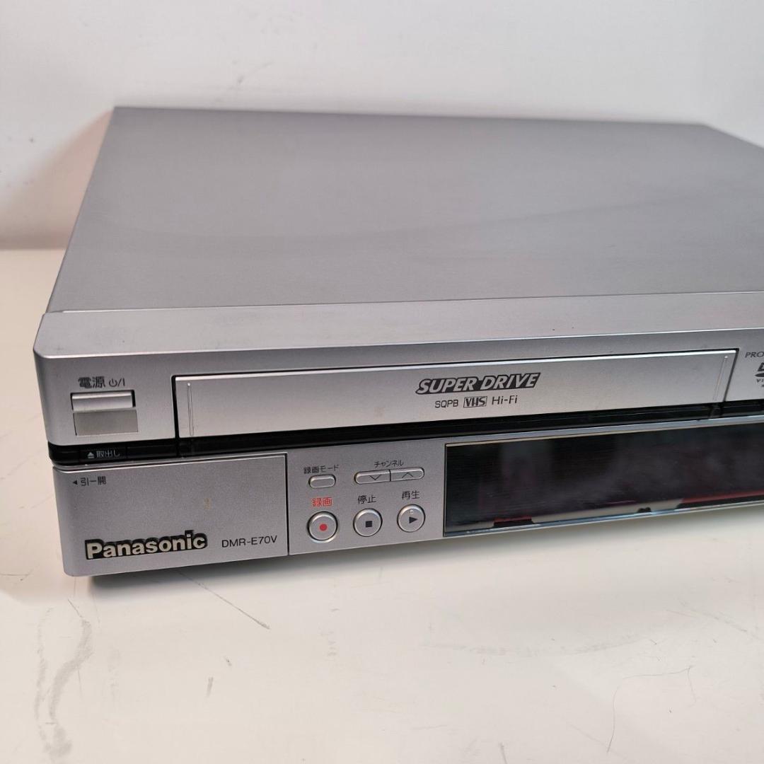 Panasonic VHS一体型DVDレコーダー DMR-E70V ダビング機能