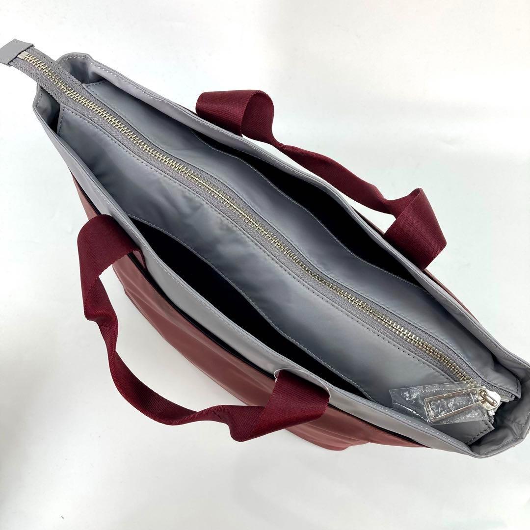 新品　ポールスミス  トートバッグ　2way ワインレッド　80bwb052