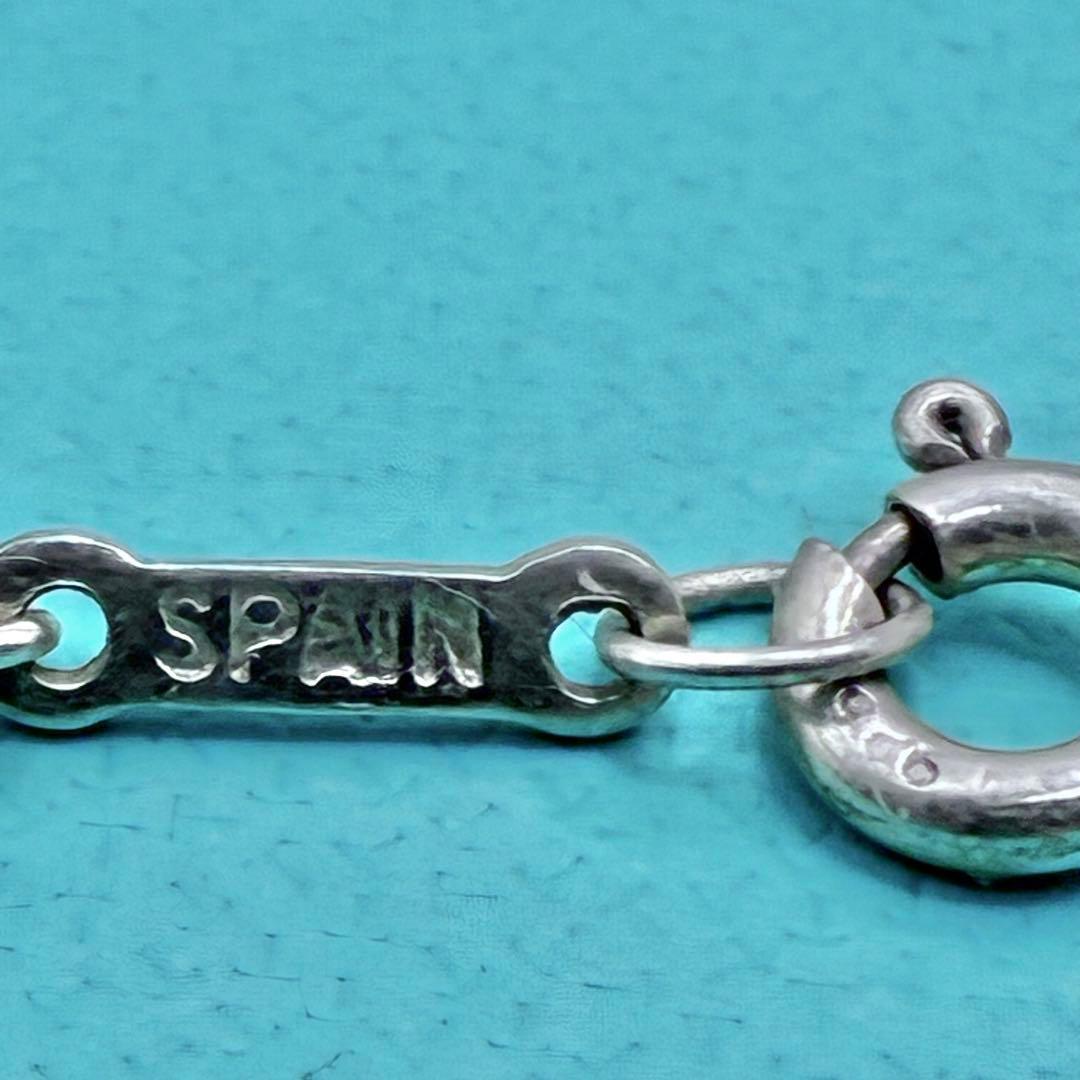 【美品】ティファニー　イニシャル　レター　F　f　ネックレス　シルバー　希少